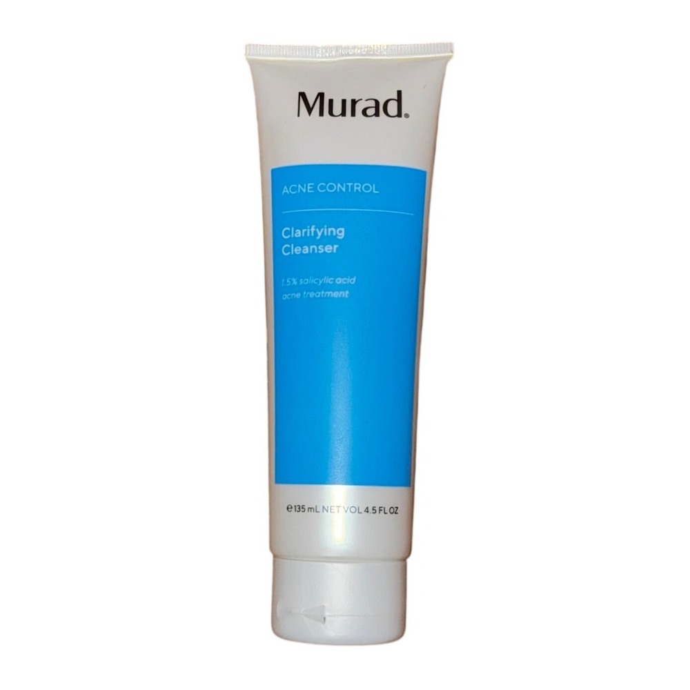 Murad Acne Control Clarifying Cleanser 1.5% Salicylic Acid Acne Treatment 4.5oz